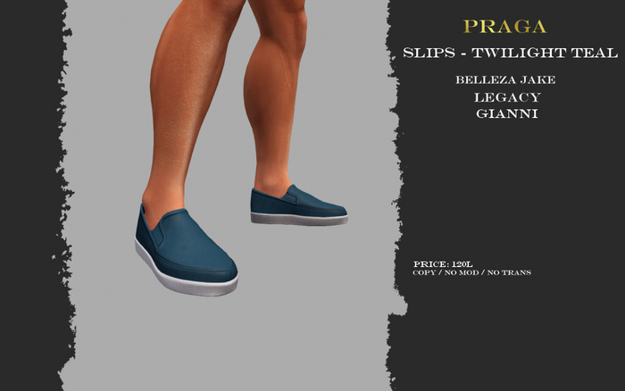 Praga Slips - Twilight Teal