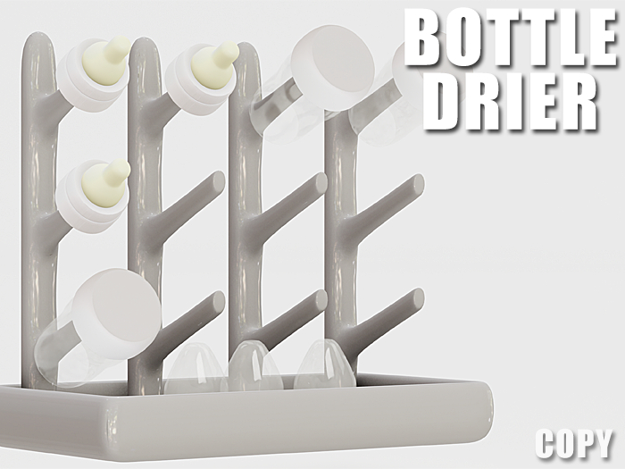 {Beloved} Bottle Drying Rack