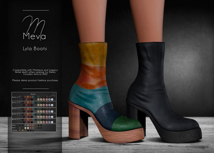 Meva Lyla Boots Demo 