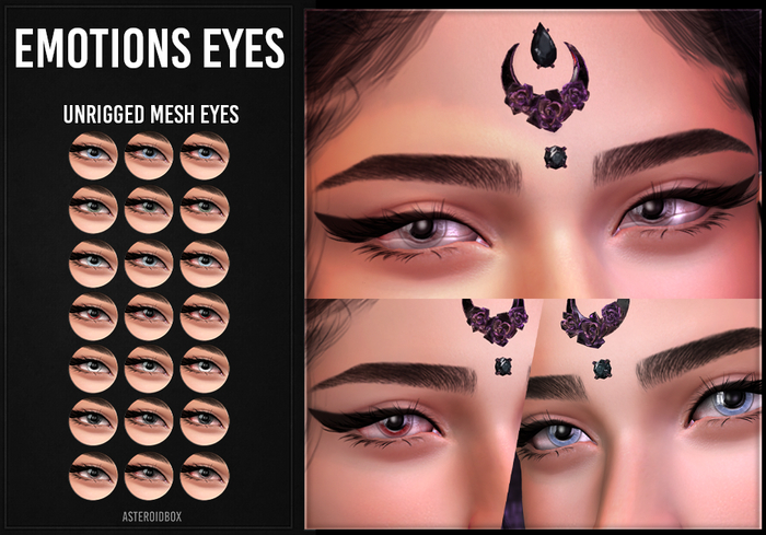 AsteroidBox. Emotions Eyes - Fatpack