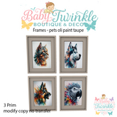 ZLD Frames - pets oli paint taupe