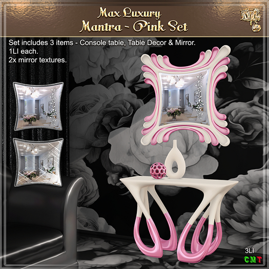 Max Luxury - MANTRA - Pink Set