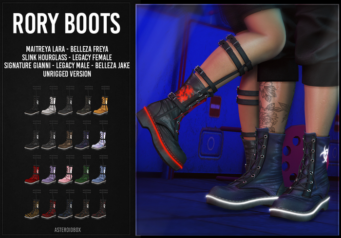 AsteroidBox. Rory Boots