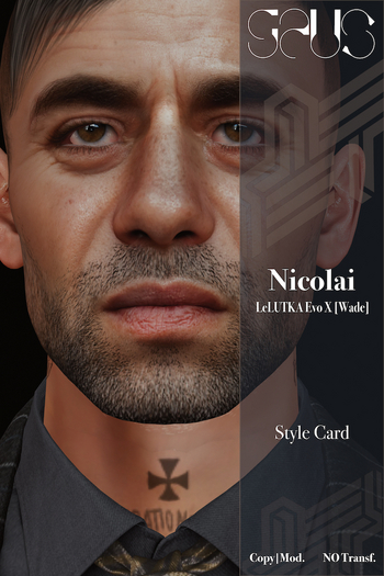 .G MALE [NICOLAI][WADE]