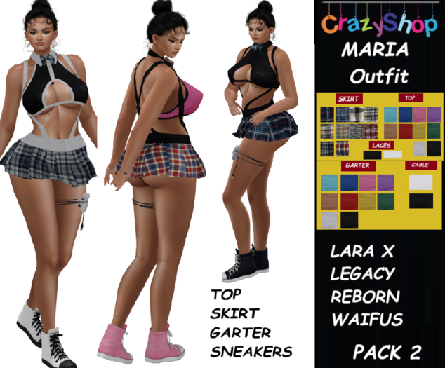 Crazy Maria Outfit Pack 2