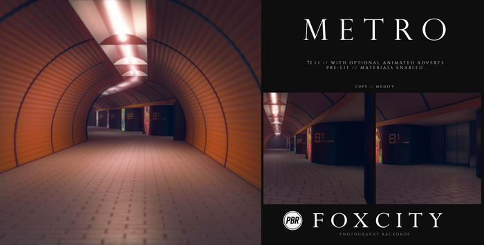 FOXCITY. Photo Booth - Metro (PBR)