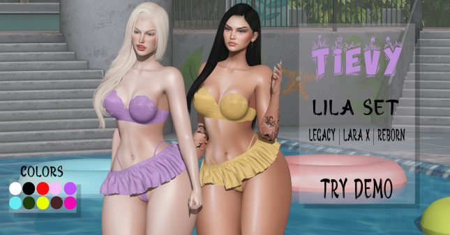TIEVY LILA SET
