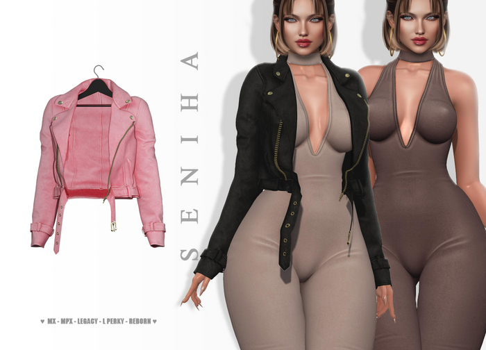 Seniha. Shelby Jacket // Pink