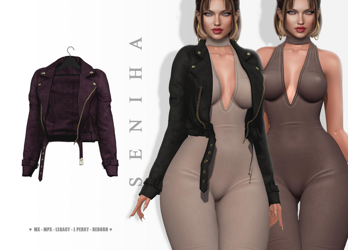 Seniha. Shelby Jacket // Red
