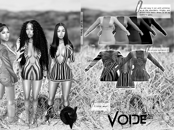!Voide V Cut Dress DEMO Unpacker!