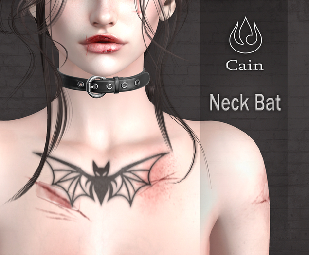 Cain - Bat Tattoo