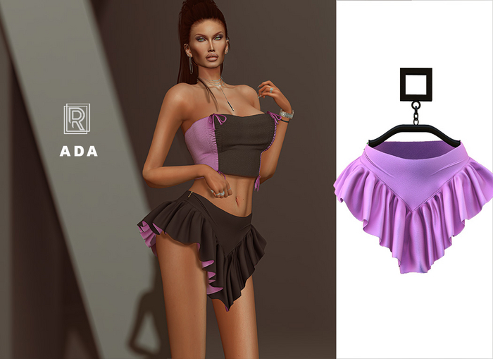 RAPTURE-Skirt Ada-Magenta