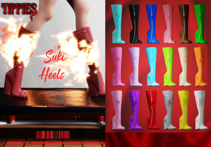 TIPPIES. Suki Heels In DEMO