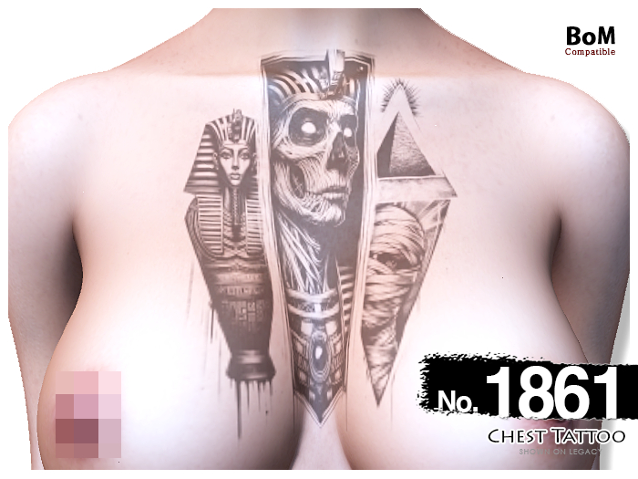 (Chest Tattoo) No.1861