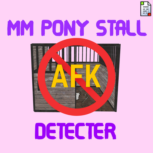 [EoT] MM Pony Stall AFK Detecter EXP