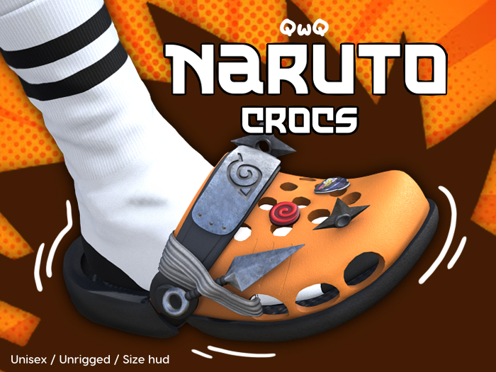 QwQ - Naruto Crocs