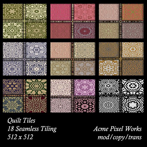 Textures - Quilt Tiles