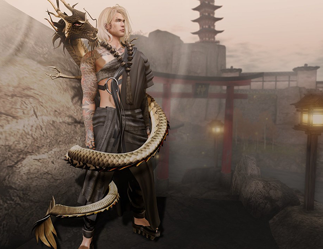 .::GB:: Ryujin FULL SET RARE /Black* - Signature+Dragon Black