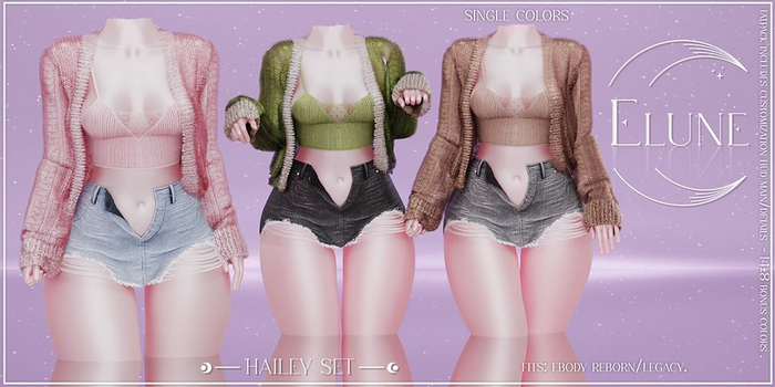 Elune. Hailey Top - Blue