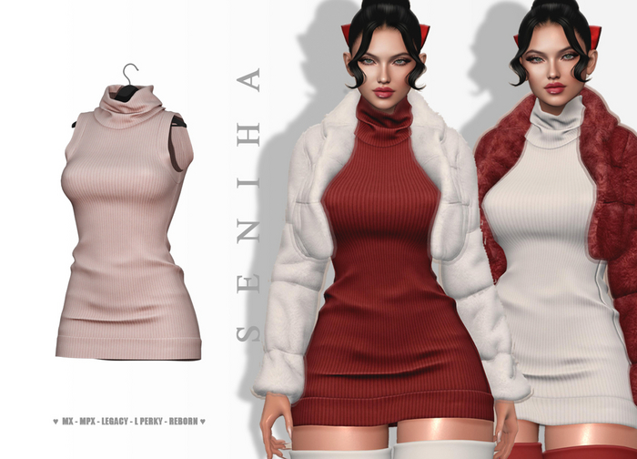 Seniha. Samanta Dress // Nude