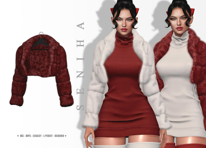 Seniha. Samanta Jacket // Red