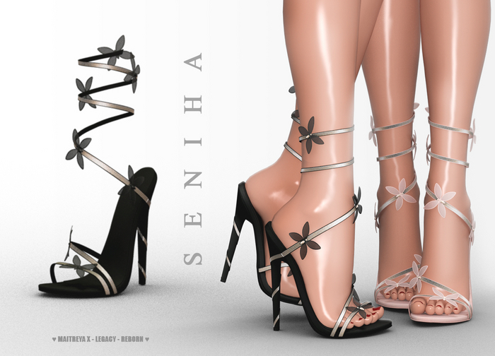 Seniha. Stacy Heels // Black