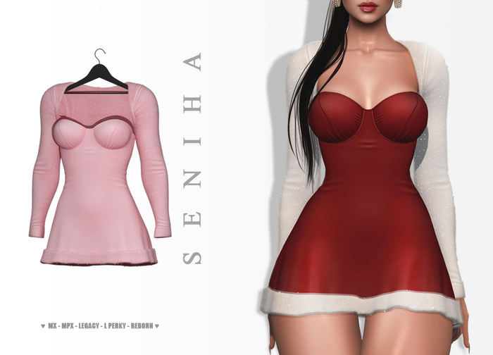 Seniha. Stacy Dress // Pink