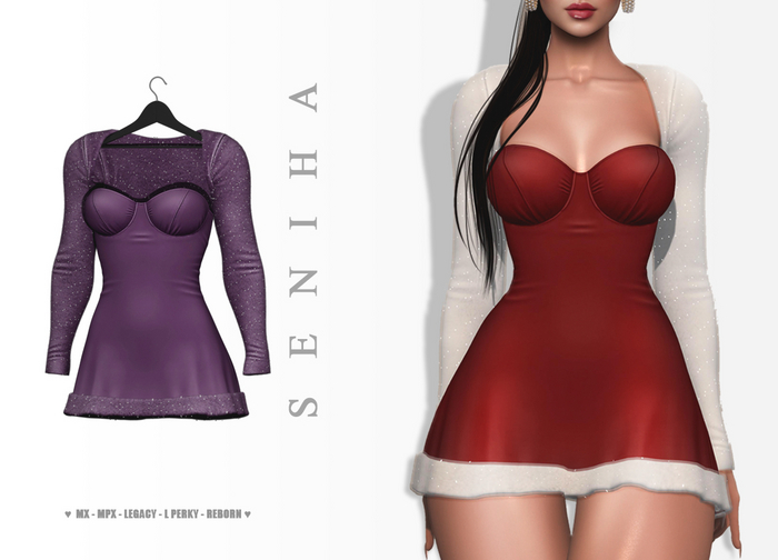 Seniha. Stacy Dress // Purple