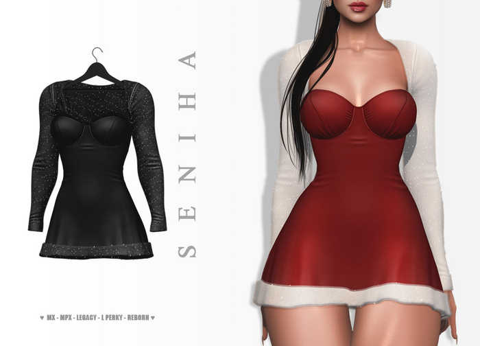 Seniha. Stacy Dress // Black