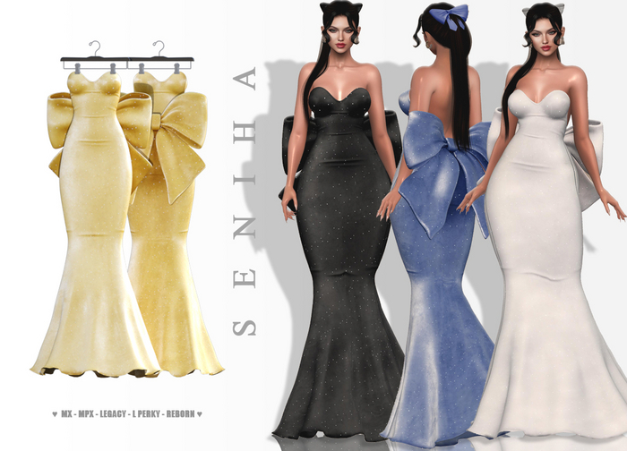 Seniha. Geraldin Dress // Yellow