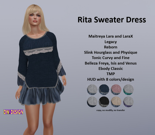 DW - Rita Sweater Dress