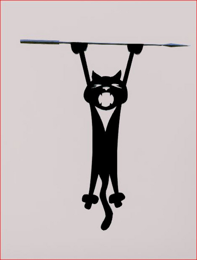 Chez le chat noir sign