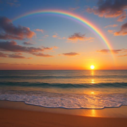 Free Gift ♥ Rainbow Beach Texture Free Gift ♥