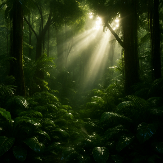 Jungle Sunbeams Texture
