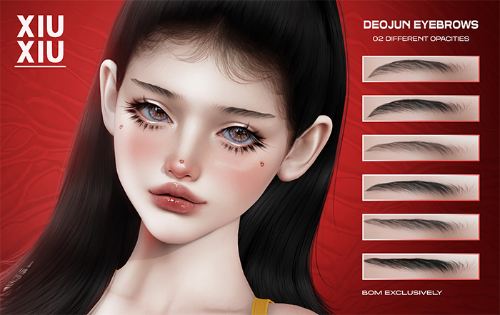 XiuXiu . Deojun eyebrows DEMO
