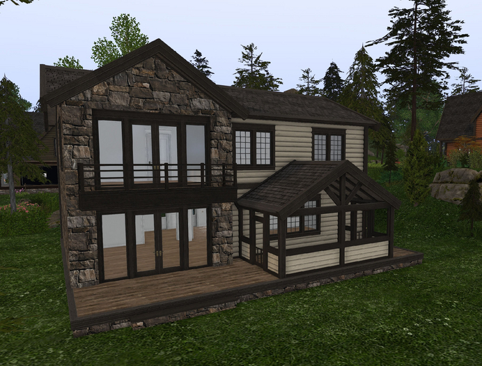 LH - Log Home - Oakridge screen porch MP1AP