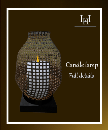 Fiorela candles lamp / L&H Design