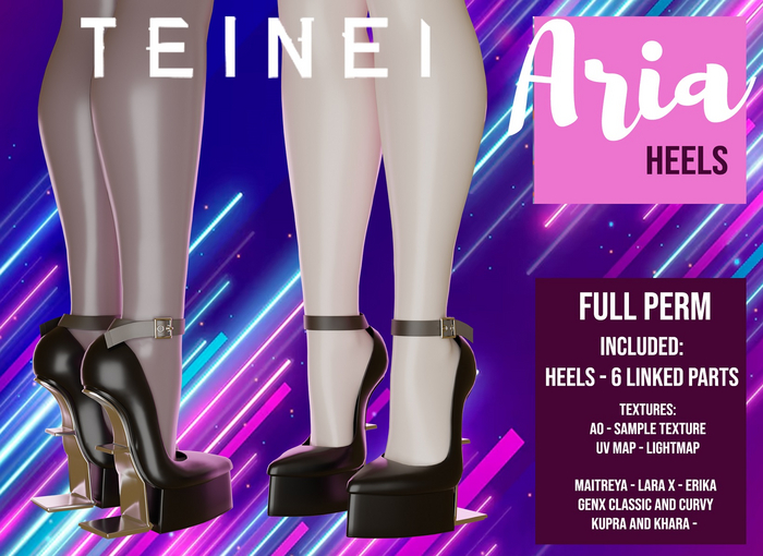 TEINEI - ARIA HEELS - FULL PERM