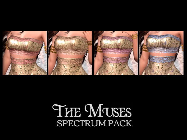 The Muses . Lillian Lingerie . All Colors