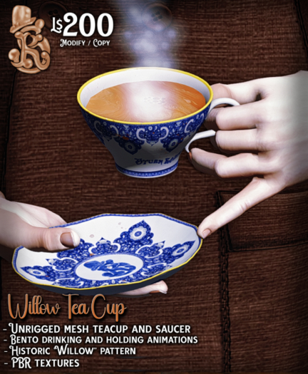 [Sturm Korp.] Willow Tea Cup