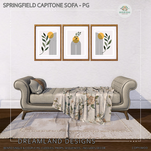 DD Springfield Capitone Sofa-PG