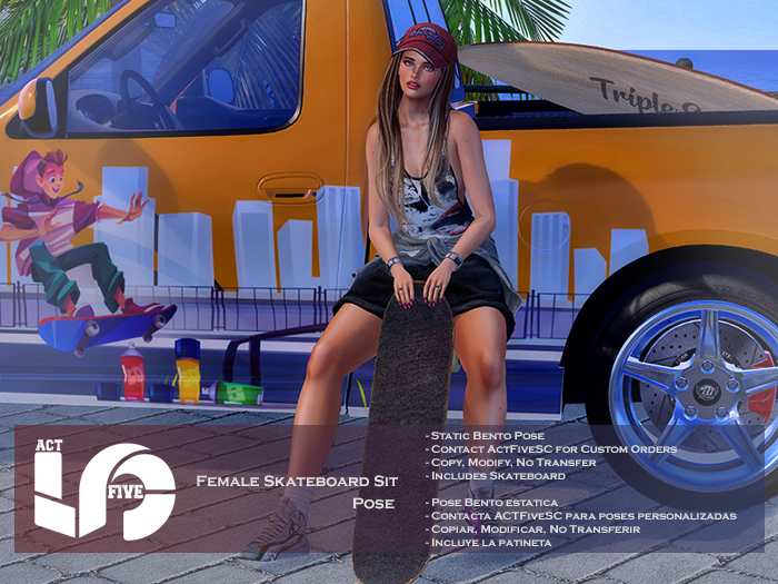 ACT5-1035-Female Skateboard Sit 