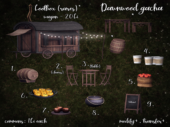 Raindale - Dawnwood - RARE