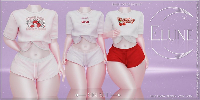 Elune. Gigi Shorts - White