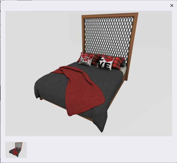 Little Bee - Romantic Bedroom - bed