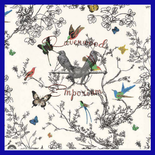Ravenwood Emporium - Blue Butterfly Rug