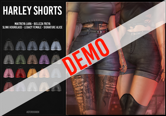 AsteroidBox. Harley Shorts - DEMO
