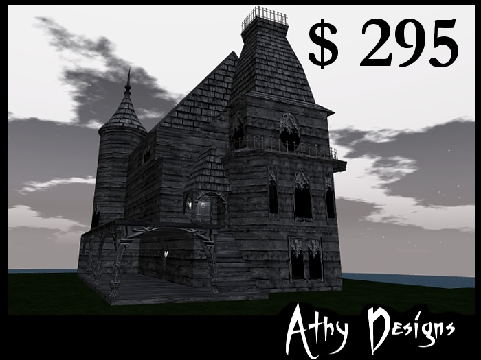 Gothic Moon Manor Goth House Vampire House