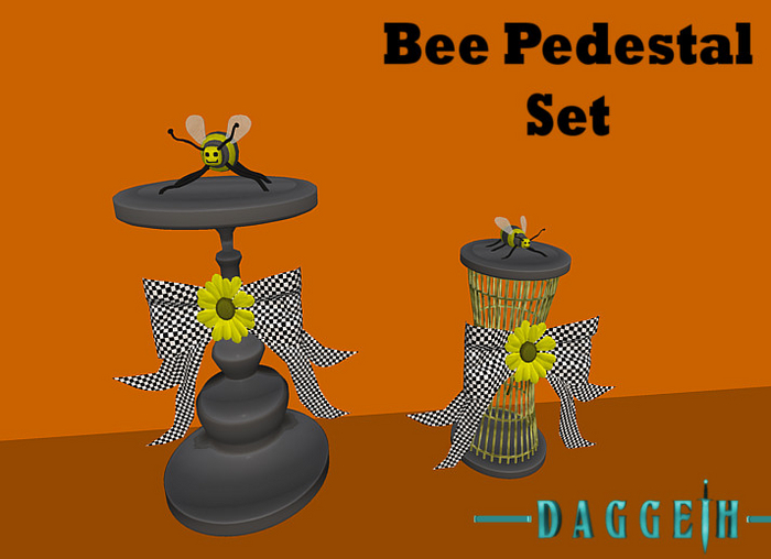 Bee Pedestal Set - [DAGGETH]*