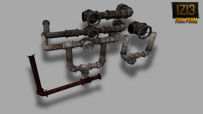 Mesh Pipe Set (6 Pieces) - Full Perm